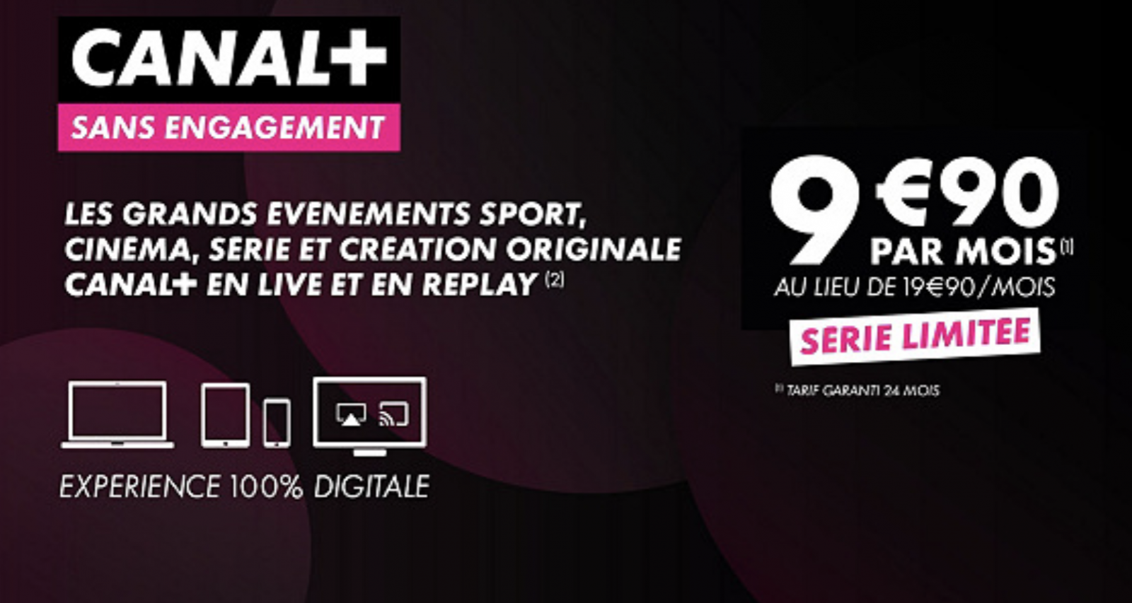 contenu de la nouvelle vente privée de Canal+ sur Veepee