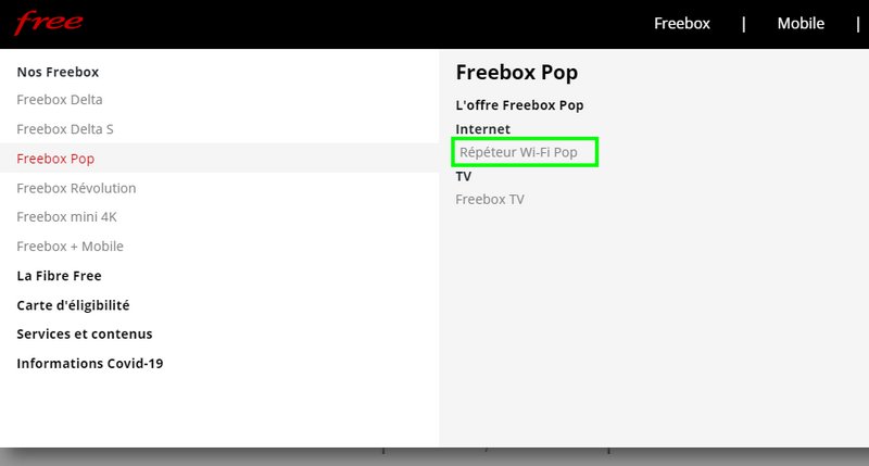 Connexion Player Pop et répéteur WiFi Pop - Le Forum des Freebox