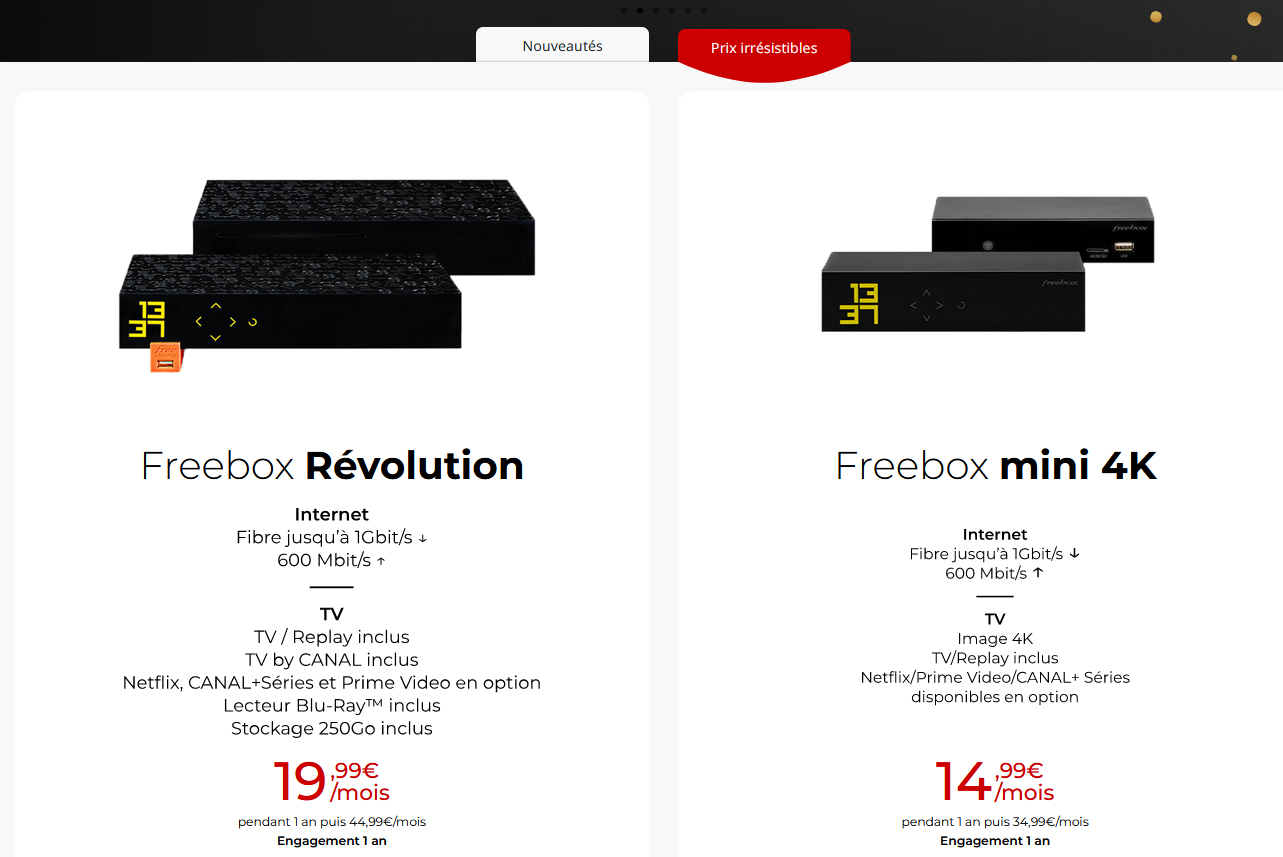 Free Commande du repeteur Wifi disponible avec Freebox Mini 4K